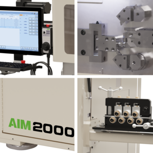 AIM 2000 CNC Spring Coiler Closeups