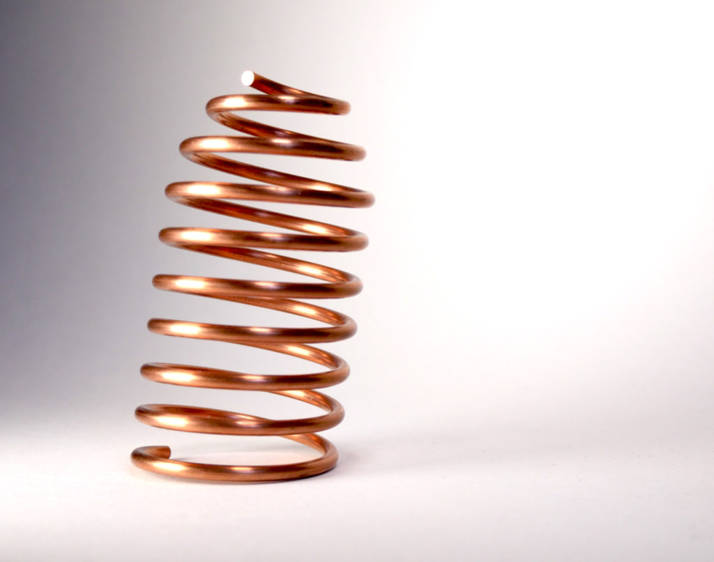 Helical Antenna Coils Automated Industrial Motion