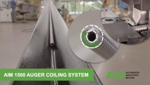Auger coiling video